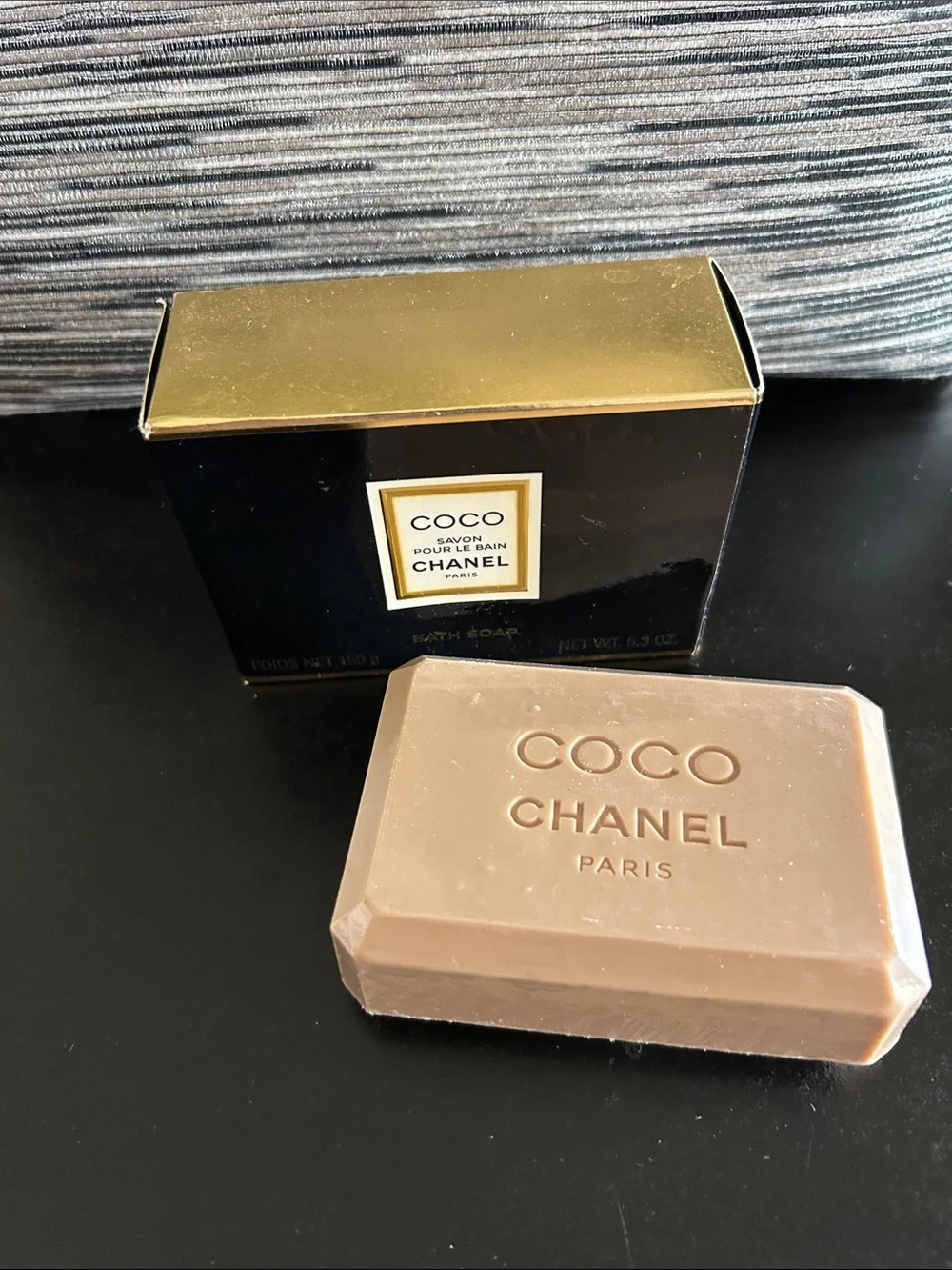 CHANEL Coco Bath Soap - Black & Gold Packaging